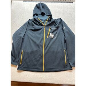 Eddie Bauer, Mr High Route FZ hooded 2.0 jacket, Sz XXL.‎ storm blue